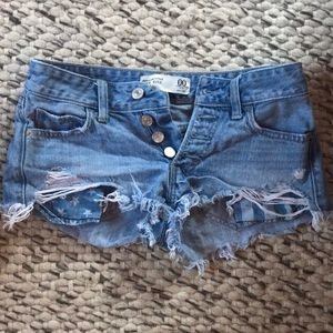 Abercrombie and Fitch Jean Shorts